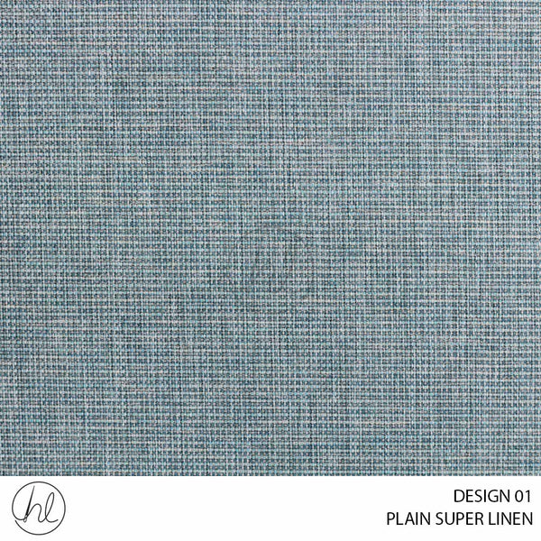 PLAIN SUPER LINEN (DESIGN 01) (140CM) (PER M) BLUE
