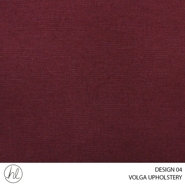 VOLGA UPHOLSTERY (DESIGN 04) (140CM) (PER M) RED