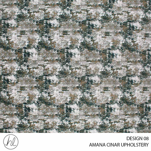 AMANA CINAR UPHOLSTERY (DESIGN 08) (140CM) (PER M) GREEN