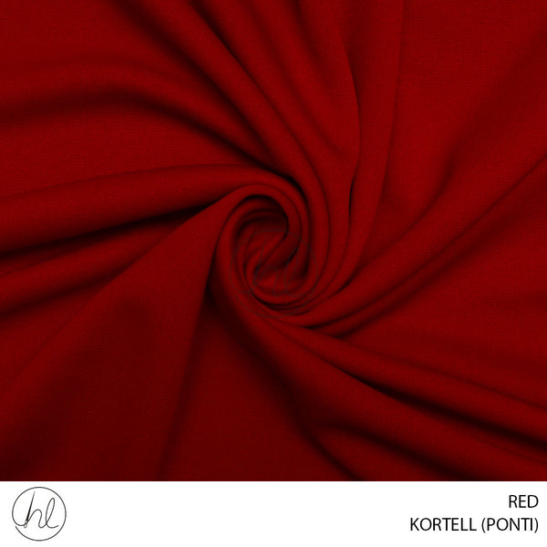 KORTELL  (PER M) (RED) (150CM WIDE)