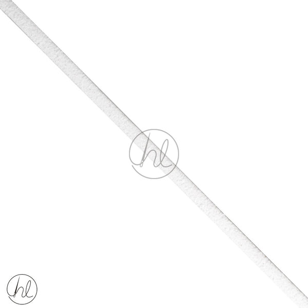 LEATHER CORDS (WHITE) (547) (3MM) (P-METER)