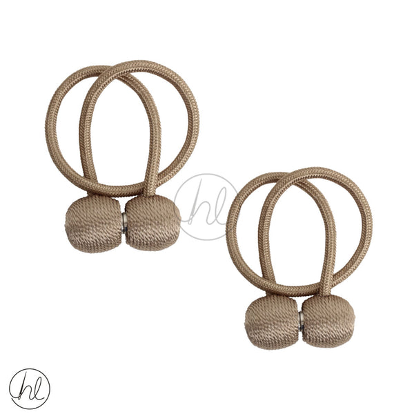 MAGNETIC TIE-BACK 907 (ROUND) (MOCCA)