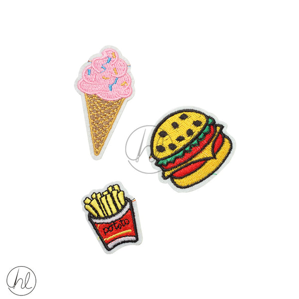 DIY MOTIF PATCHES (FAST FOOD) 798