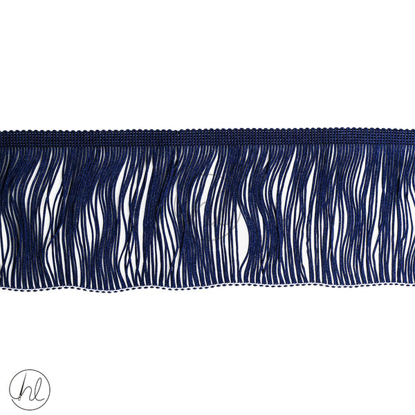 DRESS FRINGE (NAVY) (9.5CM) (PER M) 012-234