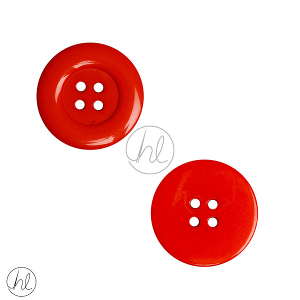 BUTTONS PLAIN LRG BD19-14 (PAPRIKA) (36MM)