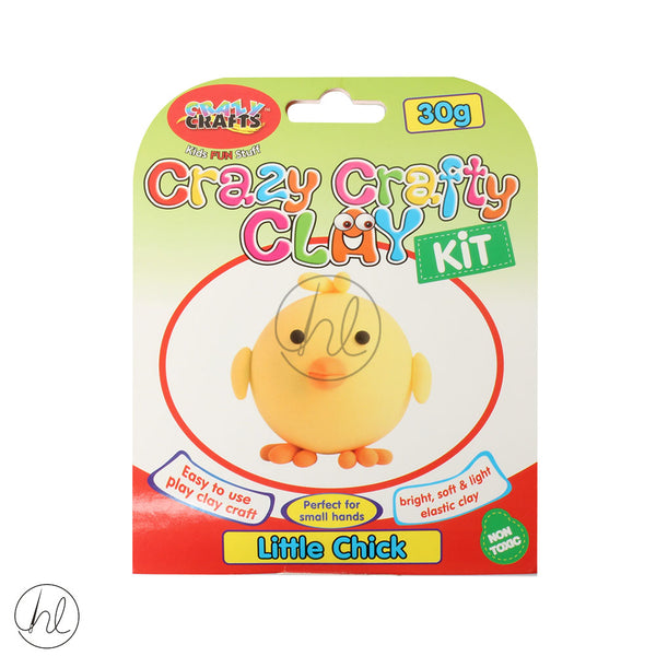 CRAZY CRAFT CLAY KIT LITTLE CHICK CK30