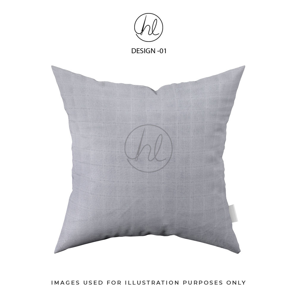 PLAIN MUSLIN DESIGN 01 160CM PER M GREY – Habby And Lace