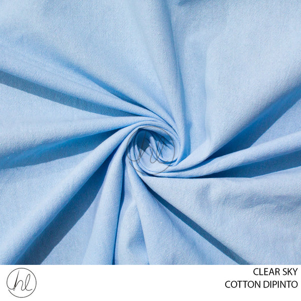 COTTON DIPINTO (51) (PER METER) (CLEAR SKY)	(150CM WIDE)