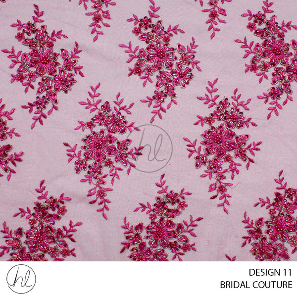 BRIDAL COUTURE (51) (PER M) (DESIGN 11) (PINK) (COLLECTION 05)