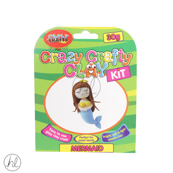 CRAZY CRAFT CLAY KIT MERMAID CK30