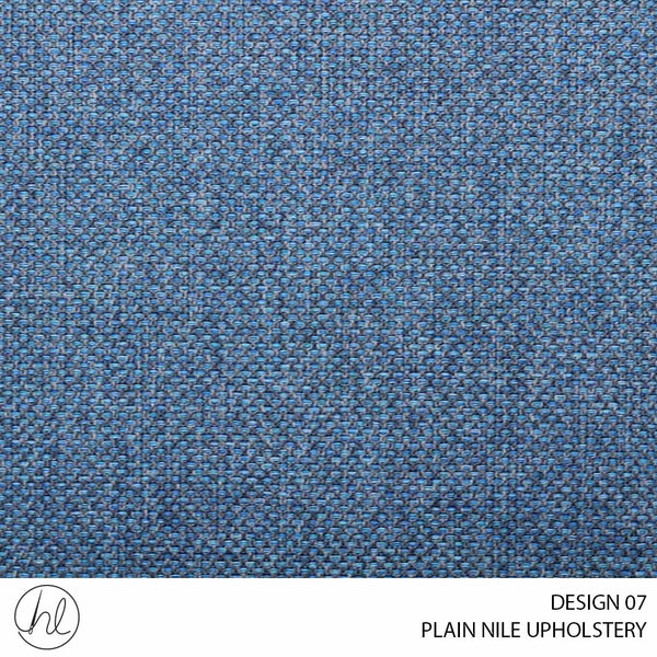 PLAIN NILE UPHOLSTERY (DESIGN 07) (140CM) (PER M) BLUE