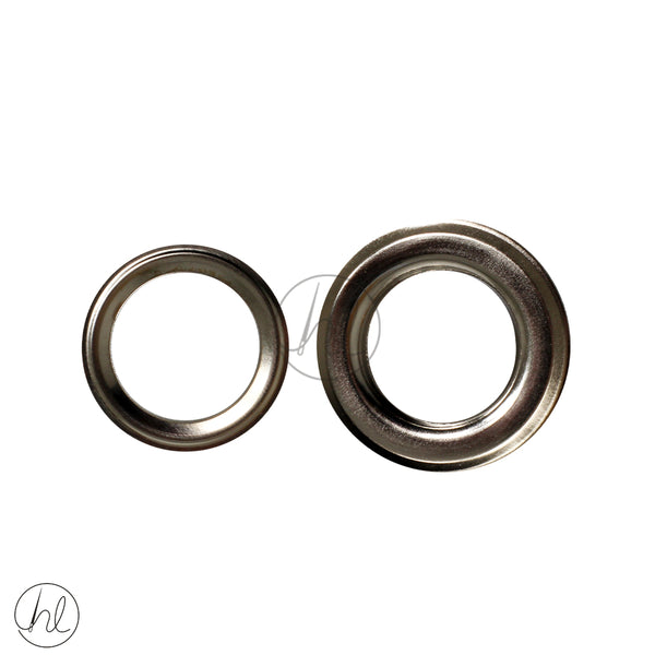 EYELET WITH WASHER (10 P-PACK) SILVER (047-867)