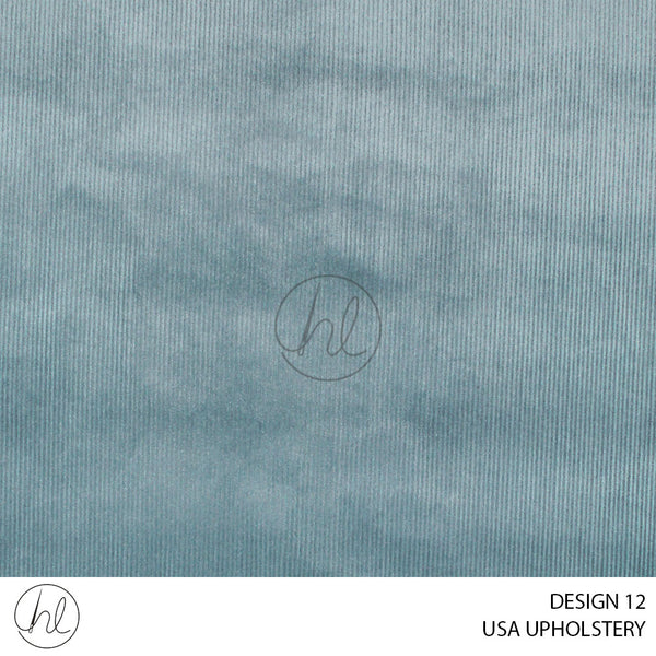 USA UPHOLSTERY (DESIGN 12) LIGHT BLUE (140CM) PER M (BUY 20M OR MORE AT R39.99 P/M)