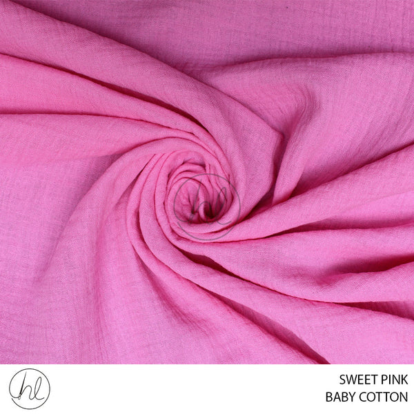 BABY COTTON (PER M) (SWEET PINK) (150CM WIDE)