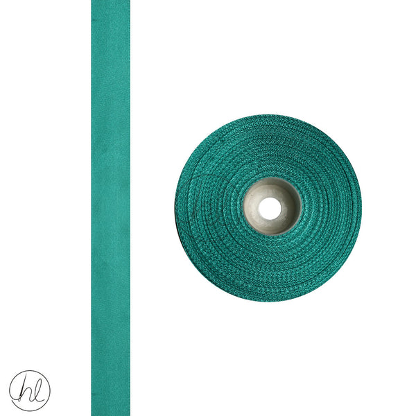 SATIN RIBBONS (TURQUOISE) 25MM PER ROLL