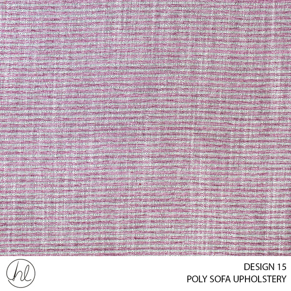 POLY SOFA UPHOLSTERY (DESIGN 15) (140CM) (PER M) PINK (BUY 20M OR MORE FOR R39.99)