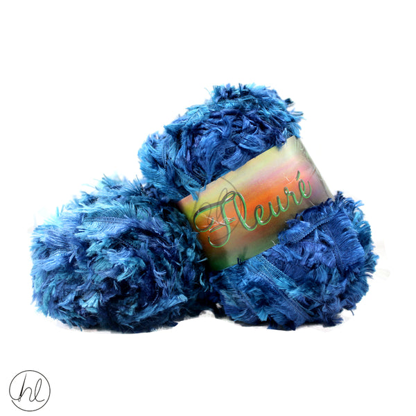 FLEURE FEATHER YARN (50G) TURQUOISE