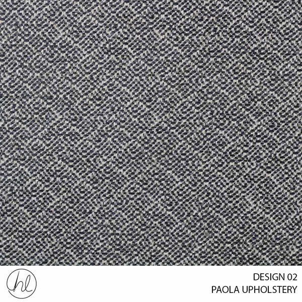 PAOLA UPHOLSTERY (DESIGN 02) (140CM) (PER M) Light Grey