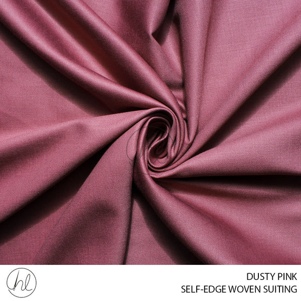 SELF-EDGE WOVEN SUITING (55) DUSTY PINK (150CM) PER M
