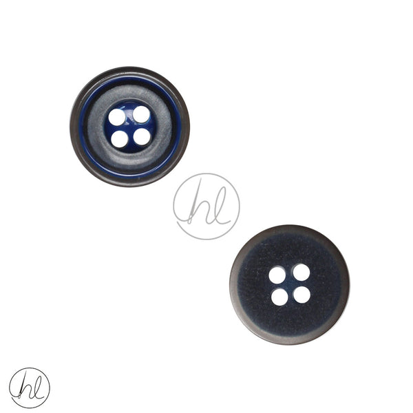 FANCY BUTTONS SML (NAVY/GREY) 1832 (16MM)