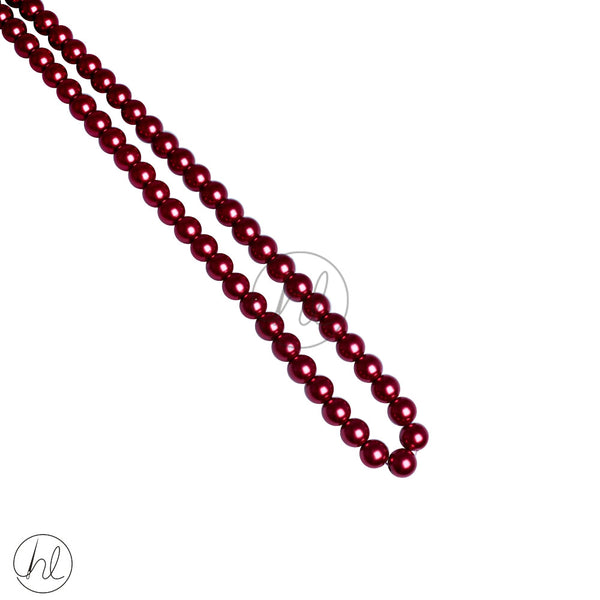 PEARL STRING (CLARET)