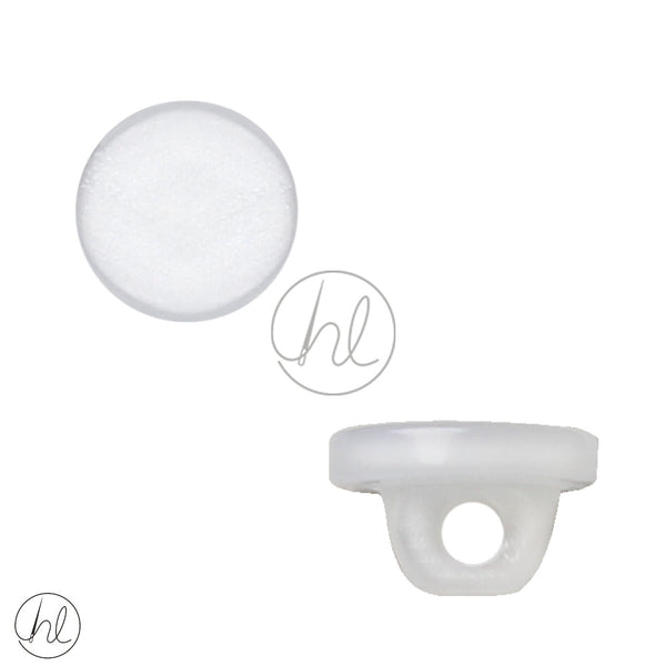 BABY BUTTON A1009 WHITE (8MM)
