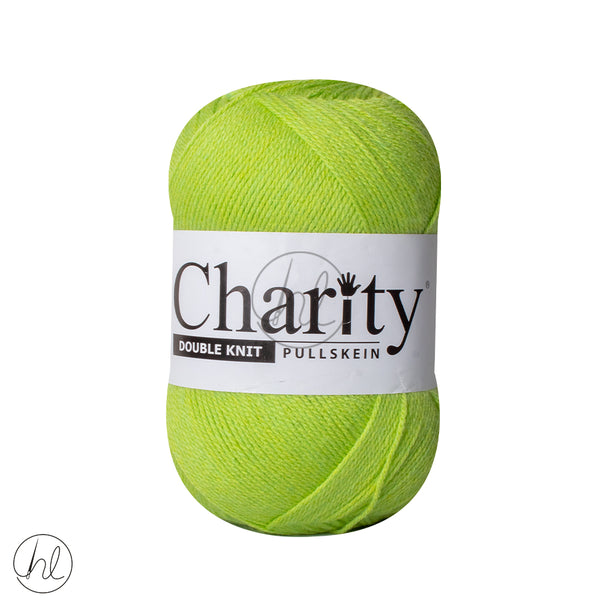 CHARITY PULLSKEIN DOUBLE KNIT PLAIN 300G CHARTEUSE 703