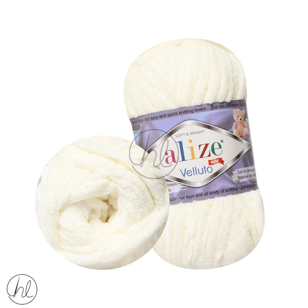 Alize Velluto(CREAM) (100G) 62