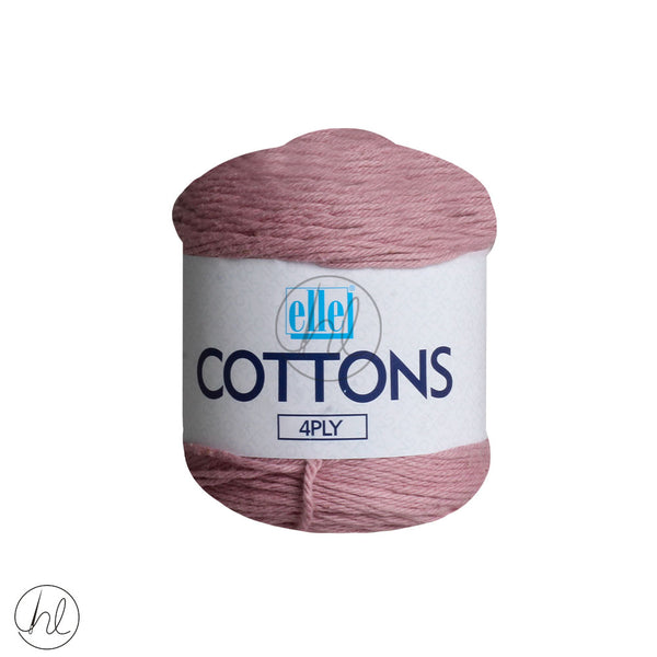 ELLE COTTONS 4PLY (DUSTY PINK) (50G)