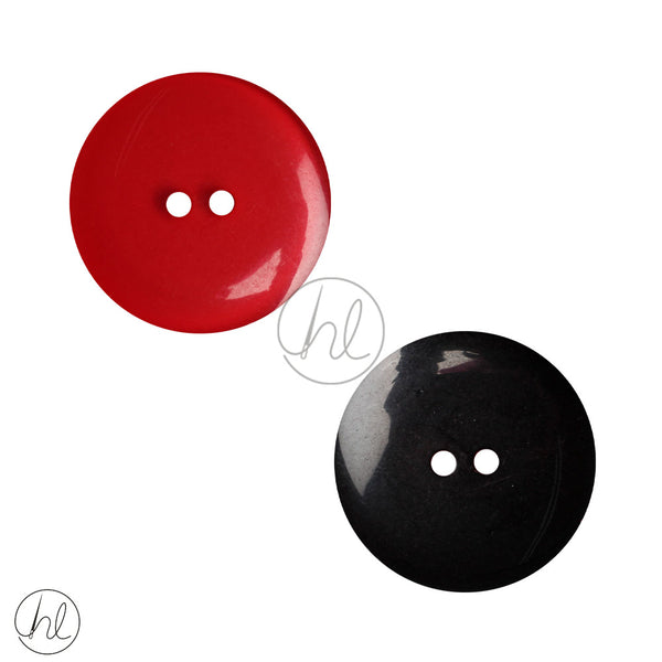 PLAIN BUTTON S3N70 RED (26MM)