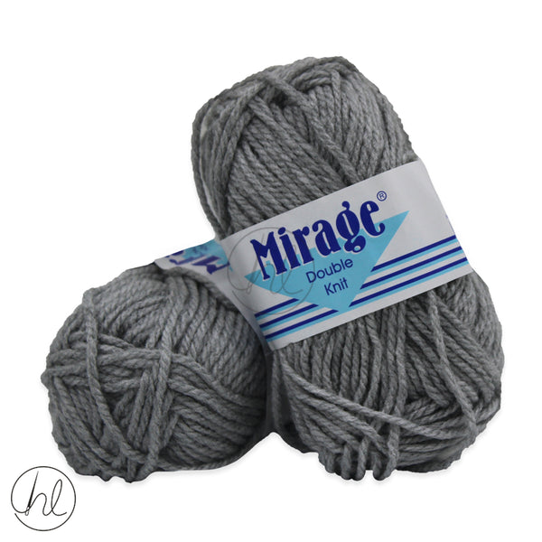 MIRAGE DOUBLE KNIT 25G GREY