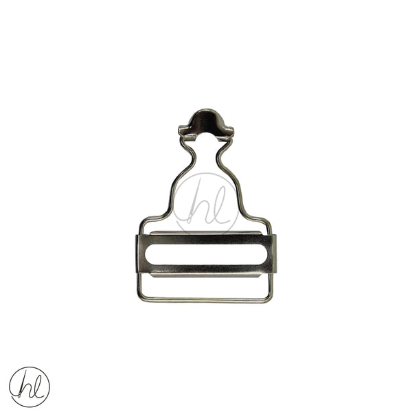 DUNGAREE CLIPS (32MM) SILVER