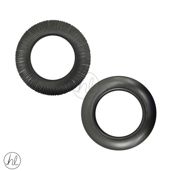 DUO EYELETS RINGS (44MM)(10 P/ACK) ANTHRACITE
