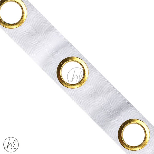 EYELET TAPE WITH RING (P-METER) (38MM) (GOLD)