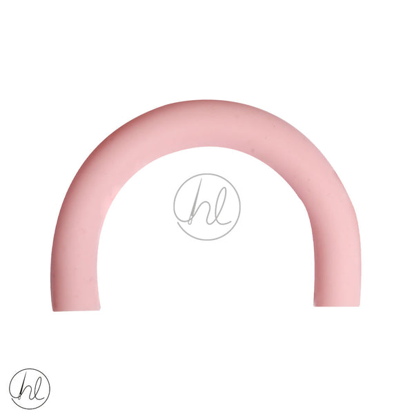 SILICONE BEAD ARCH BABY PINK
