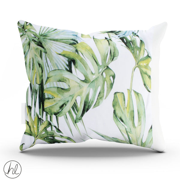 PRINTED SCATTER CUSHION (SCATTER CUSHION COVER - 45X45) (INNER - 50X50) (WHITE)