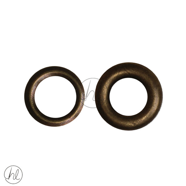 EYELETS AND WASHER (6MM) BRONZE	(047-191)