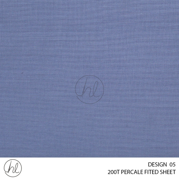 200T PERCALE FITTED SHEET (DESIGN 05)