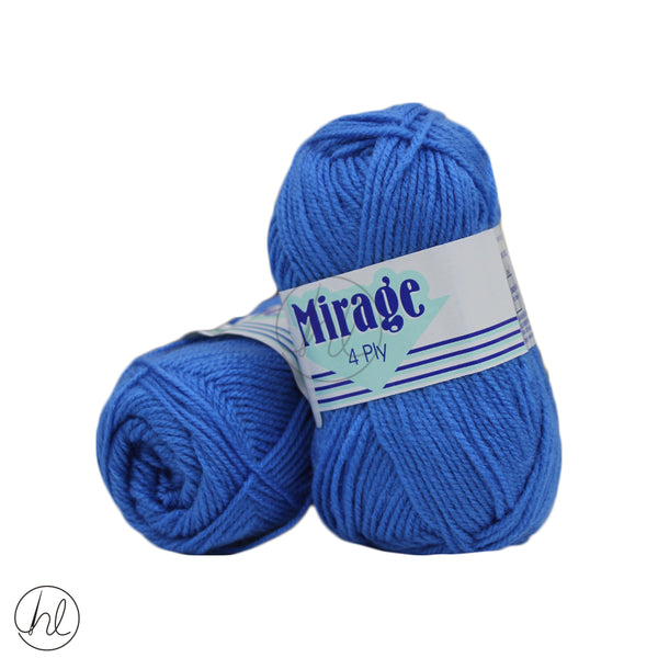 MIRAGE 4PLY WOOL 25G SAXE BLUE