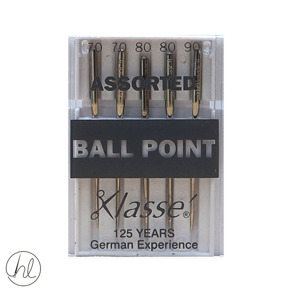 KLASSE BALLPOINT NEEDLES (SIZE - ASSORTED)