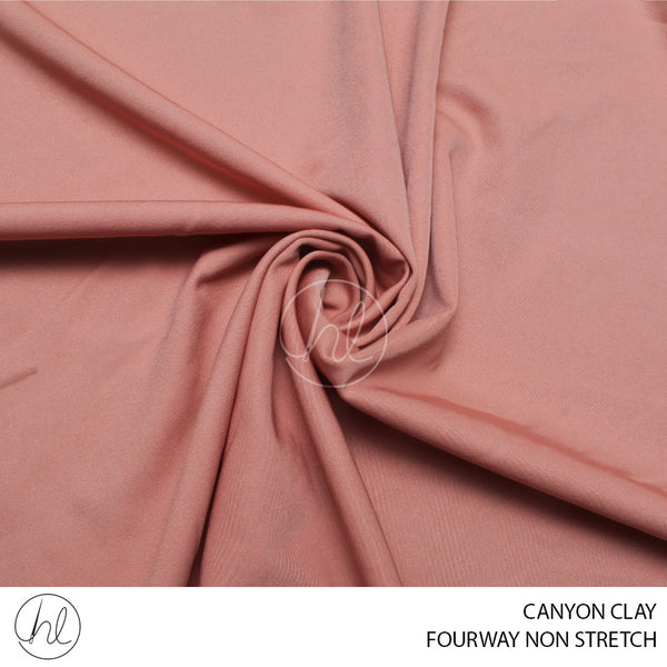 FOURWAY NON STRETCH (51) (PER M) (CANYON CLAY) (150CM WIDE)