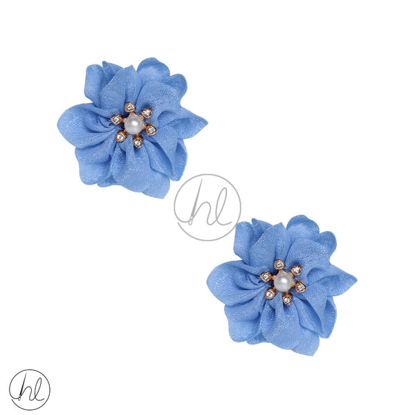FANCY FLOWER (BLUE) (60MM) (3DF27) 2 PER PACK