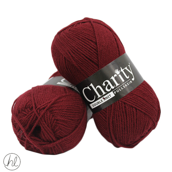 Charity Pullskien Double Knit 100G MAROON