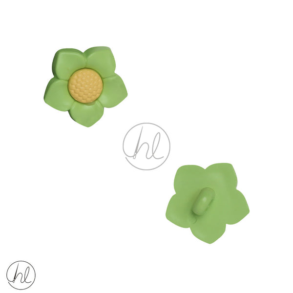 BABY BUTTONS (LIME) (20MM) 44143