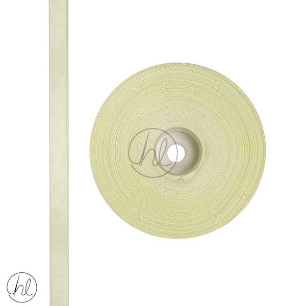 SATIN RIBBONS (OFF WHITE) PER ROLL (15MM)
