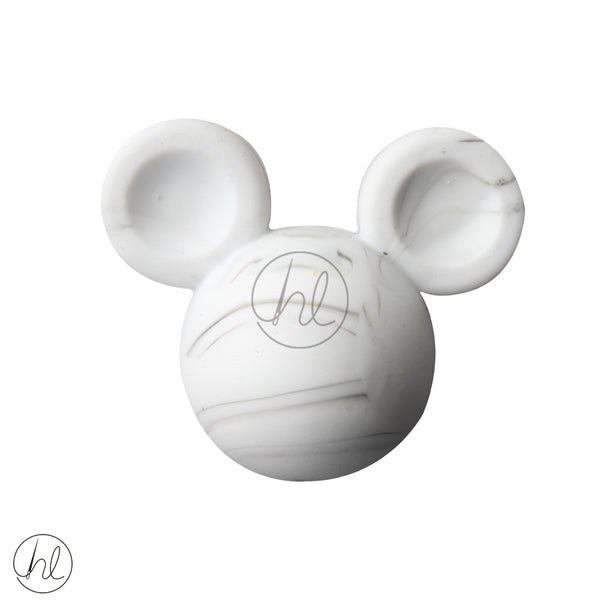 SILICONE BEADS MICKEY MOUSE MARBLE