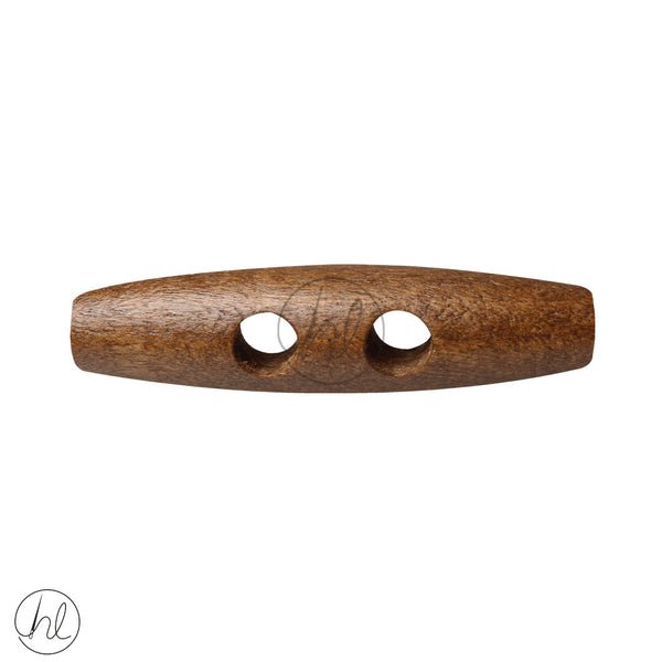 TOGGLE WOODEN WORK BROWN 045-2226 (57MM)