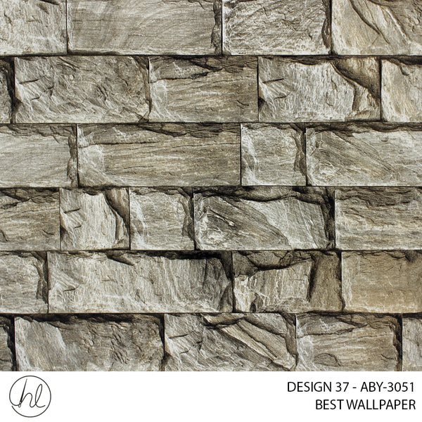 BEST WALL WALLPAPER (DESIGN 37 - ABY-3051) (53CMX10M) (PER ROLL)