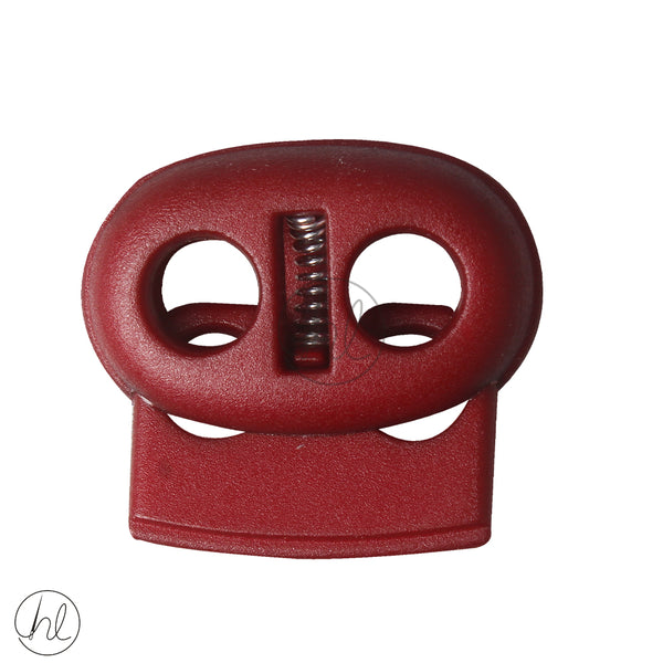 CORD END FLAT MAROON DHT  (25MM)
