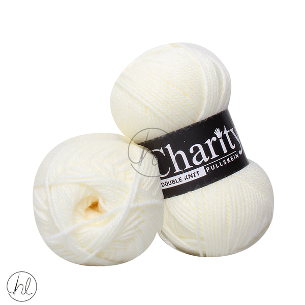 CHARITY PULLSKEIN DOUBLE KNIT 100G PORCELAIN 105